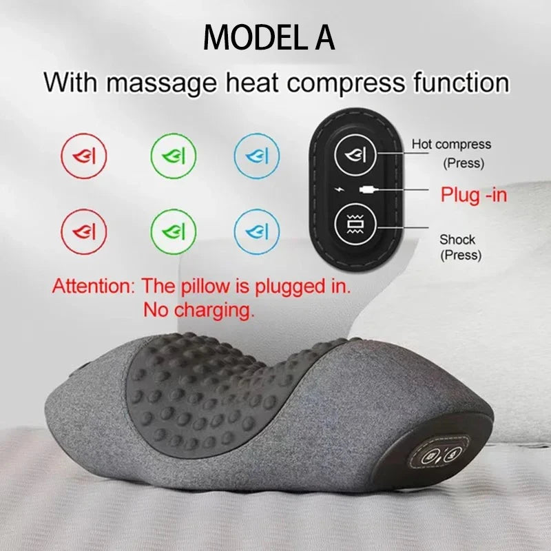 Cervical Neck Massager Pillow with Heat Therapy