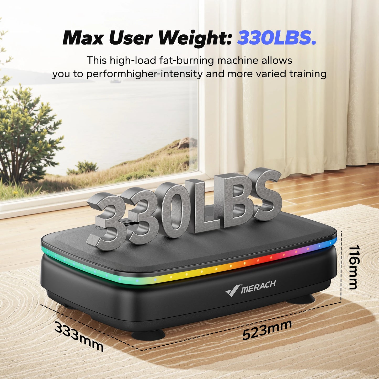 Whole Body Vibration Plate