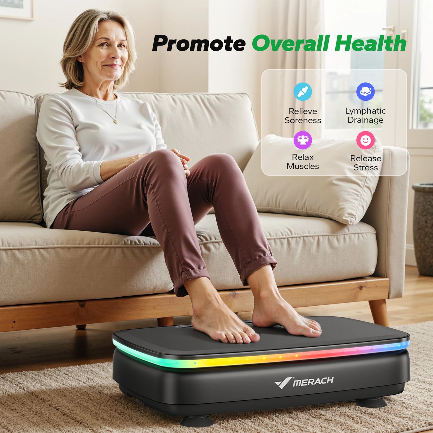 Whole Body Vibration Plate