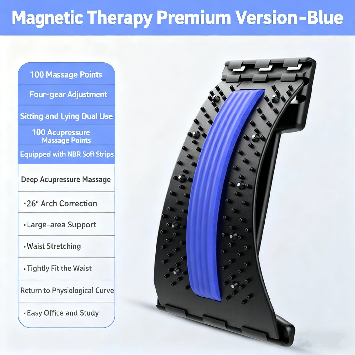 Lumbar Back Stretcher for Pain Relief