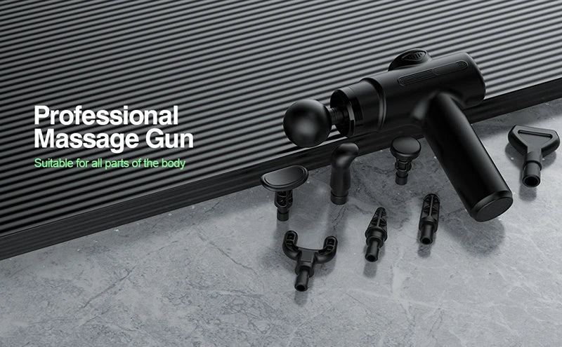 Deep Tissue Massage Gun with 8 Attachments