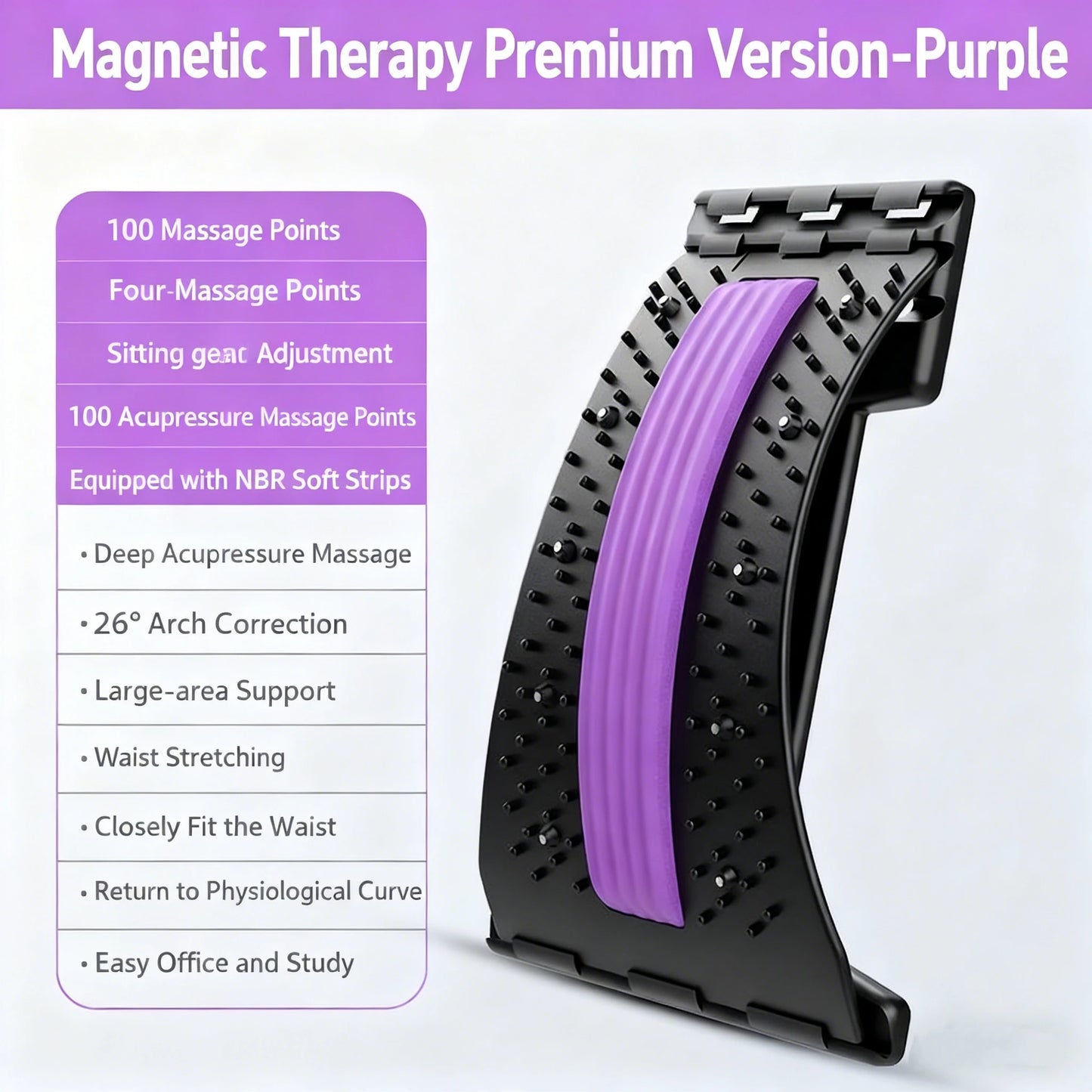 Lumbar Back Stretcher for Pain Relief