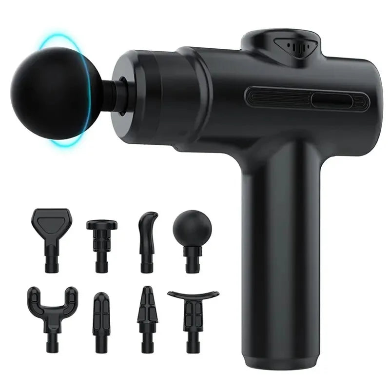 Deep Tissue Massage Gun with 8 Attachments