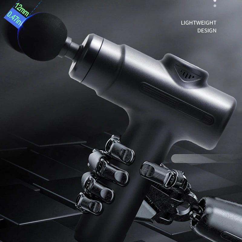 Deep Tissue Massage Gun with 8 Attachments