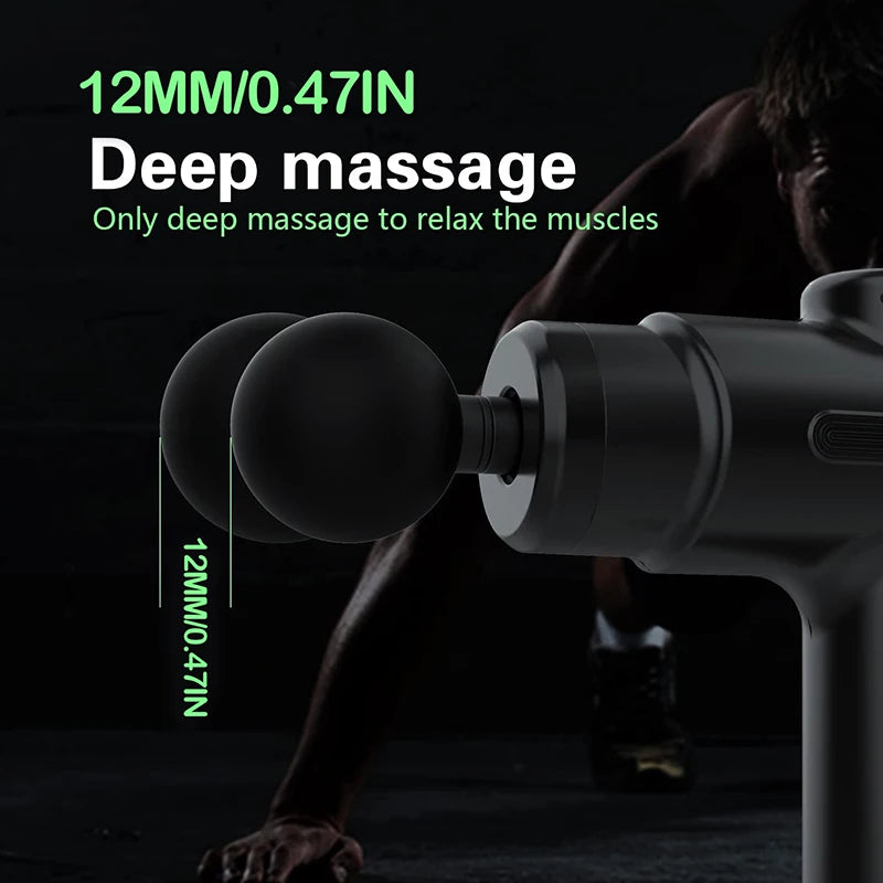 Deep Tissue Massage Gun with 8 Attachments